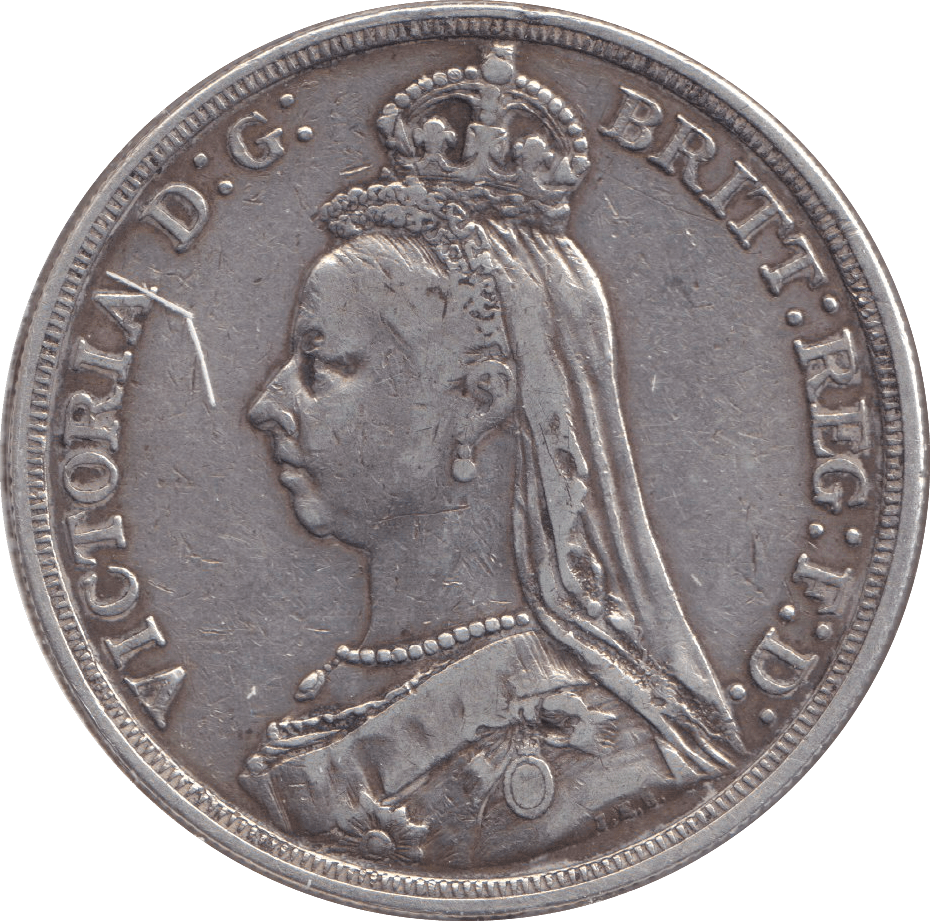 1887 CROWN ( GF ) - CROWN - Cambridgeshire Coins