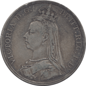 1887 CROWN ( GF ) - CROWN - Cambridgeshire Coins