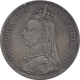 1887 CROWN ( GF ) - CROWN - Cambridgeshire Coins