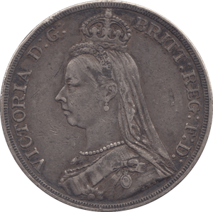 1887 CROWN ( GF ) - Crown - Cambridgeshire Coins