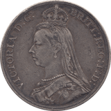 1887 CROWN ( GF ) - Crown - Cambridgeshire Coins