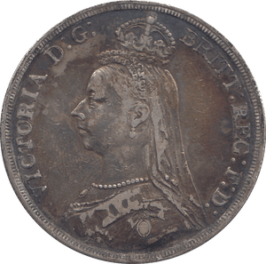 1887 CROWN ( GF ) - CROWN - Cambridgeshire Coins