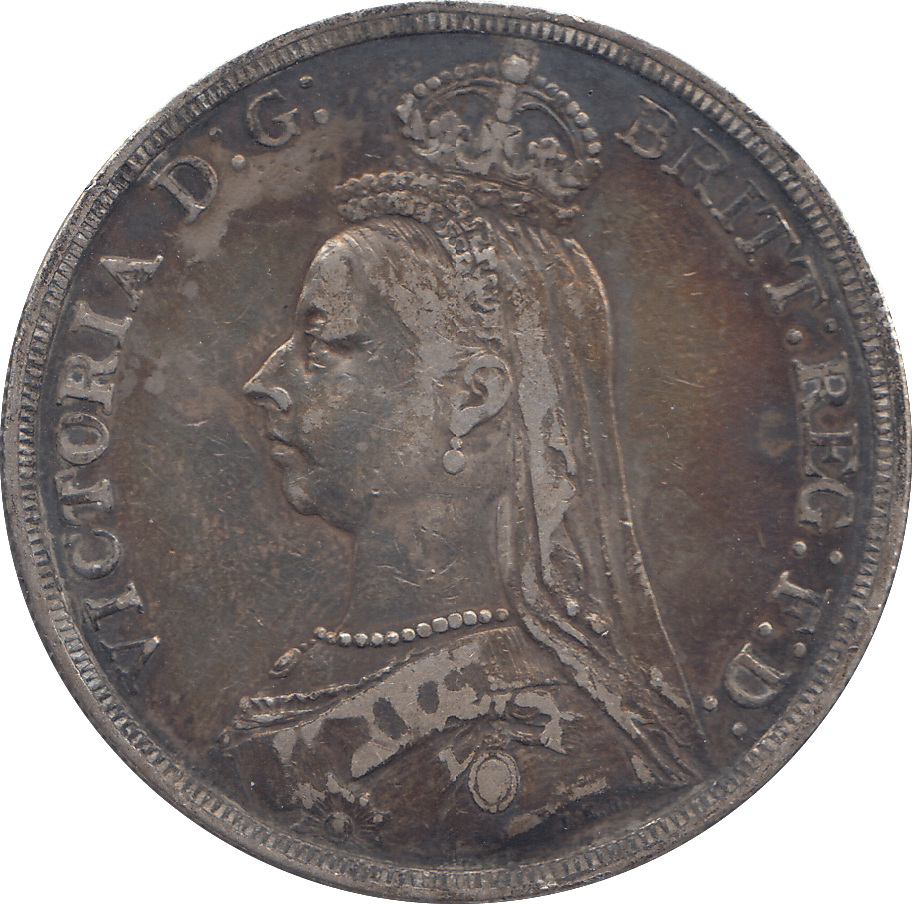 1887 CROWN ( GF ) - CROWN - Cambridgeshire Coins