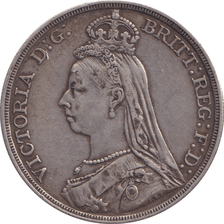 1887 CROWN ( GF ) - CROWN - Cambridgeshire Coins