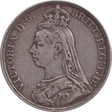 1887 CROWN ( GF ) - CROWN - Cambridgeshire Coins