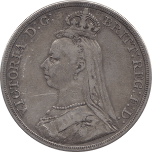 1887 CROWN ( GF ) - CROWN - Cambridgeshire Coins