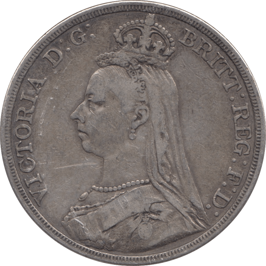 1887 CROWN ( GF ) - CROWN - Cambridgeshire Coins