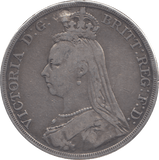 1887 CROWN ( GF ) - CROWN - Cambridgeshire Coins