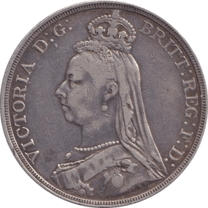 1887 CROWN ( GF ) - CROWN - Cambridgeshire Coins