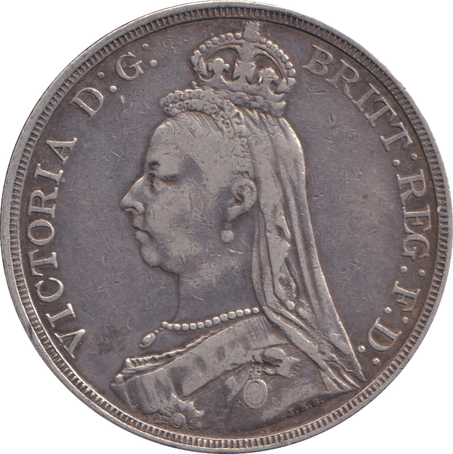1887 CROWN ( GF ) - CROWN - Cambridgeshire Coins
