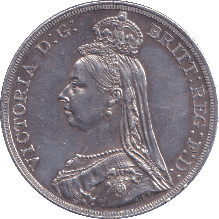 1887 CROWN ( GVF ) - CROWN - Cambridgeshire Coins