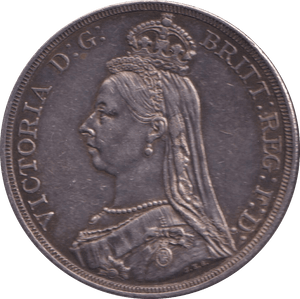 1887 CROWN ( GVF ) - CROWN - Cambridgeshire Coins