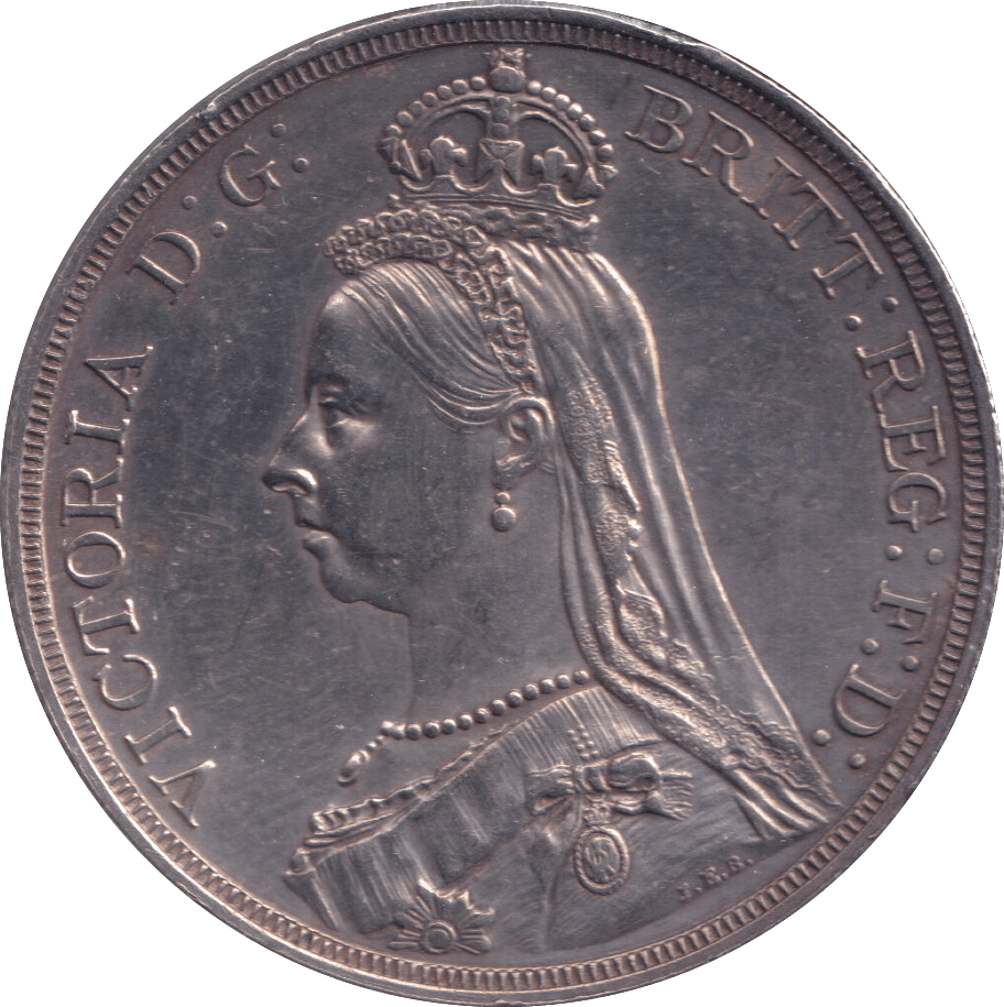 1887 CROWN ( GVF ) - CROWN - Cambridgeshire Coins