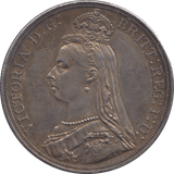 1887 CROWN ( GVF ) - CROWN - Cambridgeshire Coins