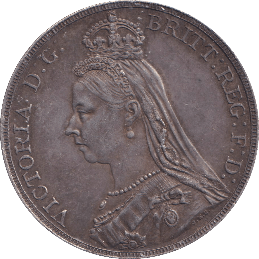 1887 CROWN ( GVF ) - CROWN - Cambridgeshire Coins