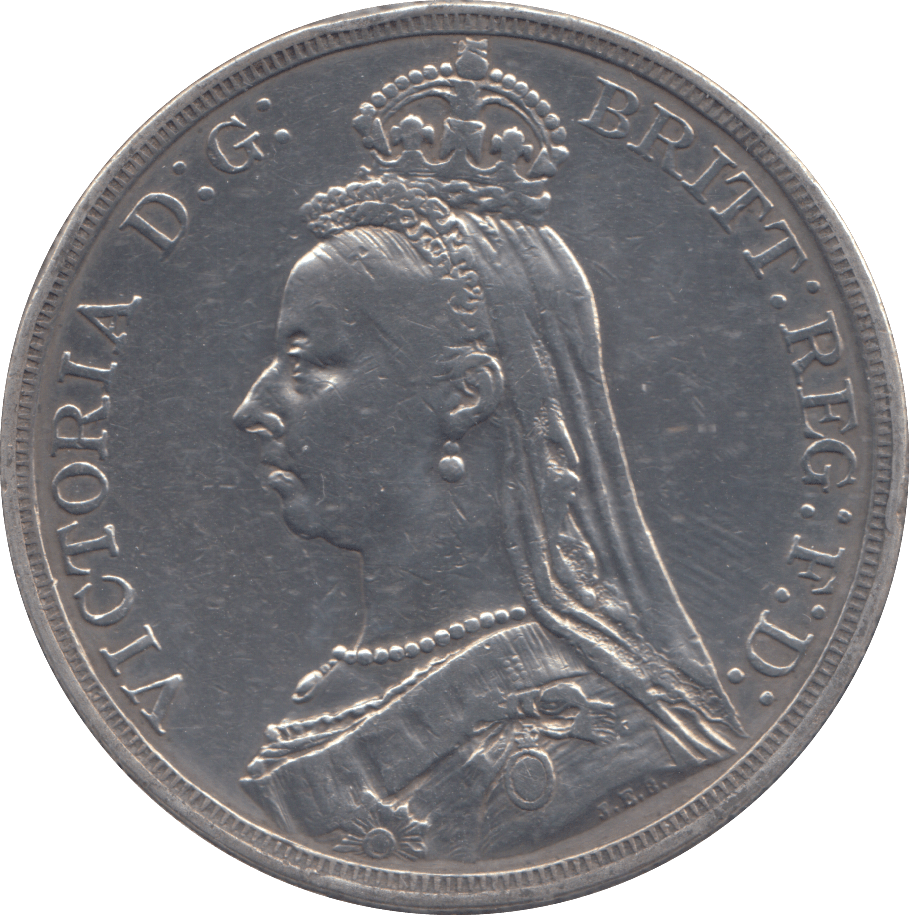 1887 CROWN ( GVF ) - CROWN - Cambridgeshire Coins