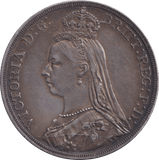 1887 CROWN ( GVF ) - CROWN - Cambridgeshire Coins