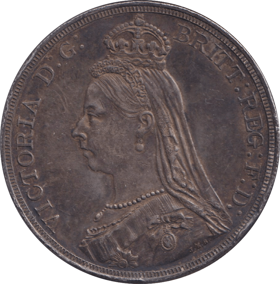 1887 CROWN ( GVF ) - CROWN - Cambridgeshire Coins