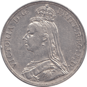 1887 CROWN ( GVF ) - WORLD COINS - Cambridgeshire Coins