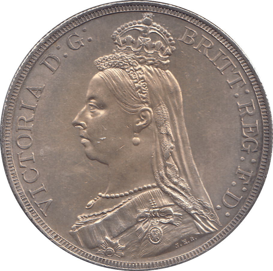 1887 CROWN ( UNC ) - CROWN - Cambridgeshire Coins
