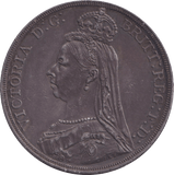 1887 CROWN ( VF ) - CROWN - Cambridgeshire Coins
