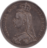 1887 CROWN ( VF ) - CROWN - Cambridgeshire Coins