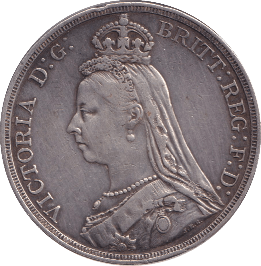 1887 CROWN ( VF ) - CROWN - Cambridgeshire Coins