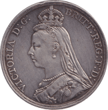 1887 CROWN ( VF ) - CROWN - Cambridgeshire Coins