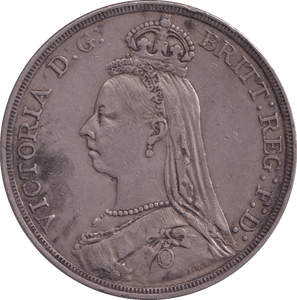 1887 CROWN ( VF ) - Crown - Cambridgeshire Coins