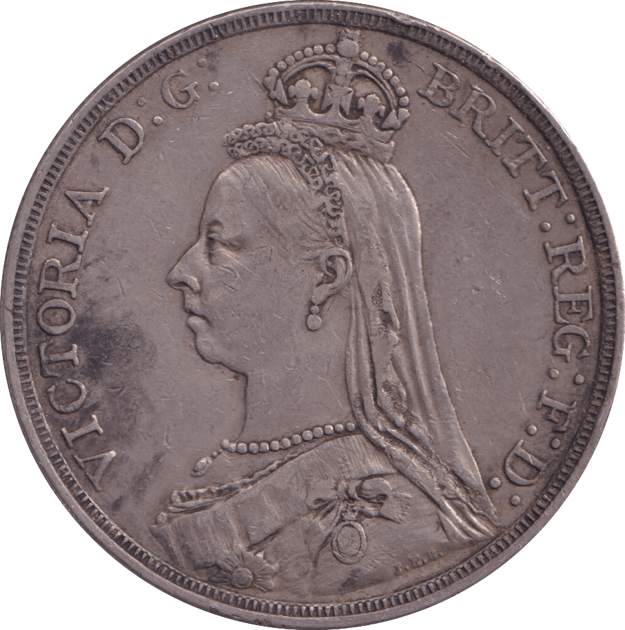 1887 CROWN ( VF ) - Crown - Cambridgeshire Coins