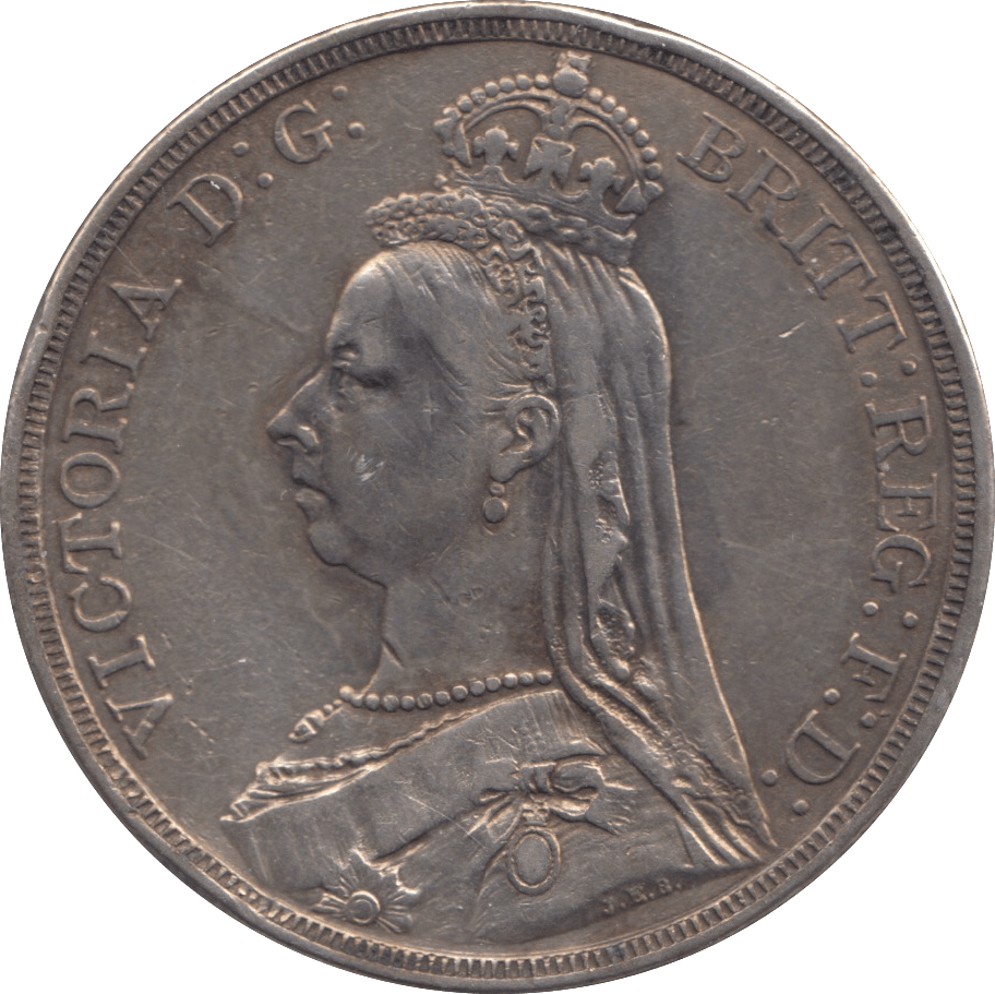 1887 CROWN ( VF ) - CROWN - Cambridgeshire Coins