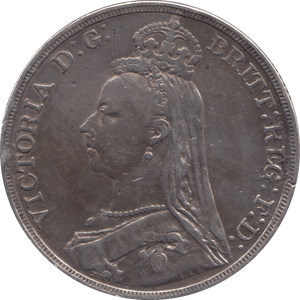 1887 CROWN ( VF ) - CROWN - Cambridgeshire Coins