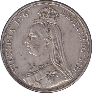 1887 CROWN (VF) - CROWN - Cambridgeshire Coins