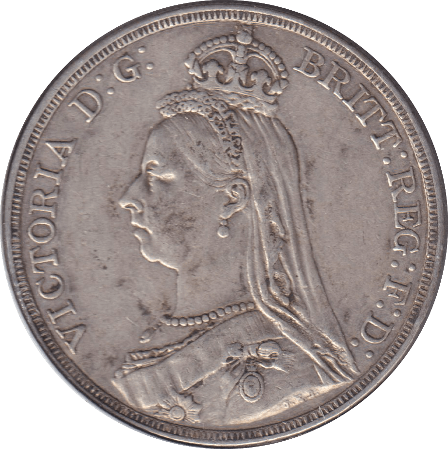 1887 CROWN (VF) - CROWN - Cambridgeshire Coins