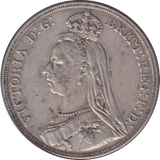 1887 CROWN (VF) - CROWN - Cambridgeshire Coins
