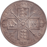 1887 DOUBLE FLORIN ( AUNC ) 1 - DOUBLE FLORIN - Cambridgeshire Coins
