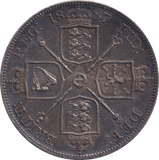 1887 DOUBLE FLORIN ( AUNC ) - DOUBLE FLORIN - Cambridgeshire Coins