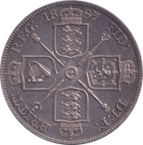 1887 DOUBLE FLORIN ( AUNC ) - DOUBLE FLORIN - Cambridgeshire Coins