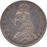 1887 DOUBLE FLORIN ( EF ) 18 - DOUBLE FLORIN - Cambridgeshire Coins
