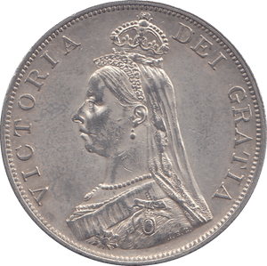 1887 DOUBLE FLORIN ( EF ) 2 - DOUBLE FLORIN - Cambridgeshire Coins
