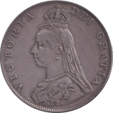 1887 DOUBLE FLORIN ( EF ) - DOUBLE FLORIN - Cambridgeshire Coins