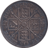 1887 DOUBLE FLORIN ( EF ) - DOUBLE FLORIN - Cambridgeshire Coins