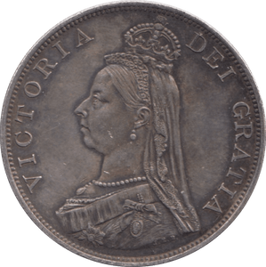 1887 DOUBLE FLORIN ( EF ) - Double Florin - Cambridgeshire Coins