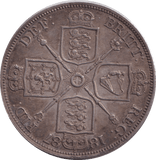 1887 DOUBLE FLORIN ( EF ) - DOUBLE FLORIN - Cambridgeshire Coins
