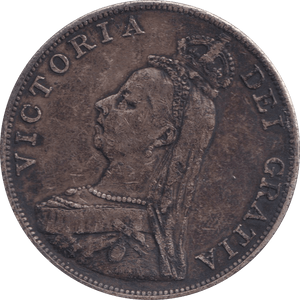 1887 DOUBLE FLORIN ( GF ) 1 - DOUBLE FLORIN - Cambridgeshire Coins