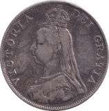 1887 DOUBLE FLORIN ( GF ) 2 - DOUBLE FLORIN - Cambridgeshire Coins