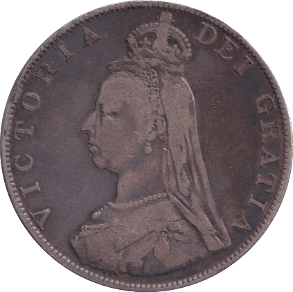 1887 DOUBLE FLORIN ( GF ) - DOUBLE FLORIN - Cambridgeshire Coins