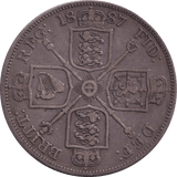 1887 DOUBLE FLORIN ( GF ) - DOUBLE FLORIN - Cambridgeshire Coins