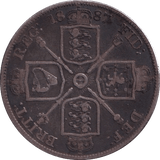 1887 DOUBLE FLORIN ( GF ) - DOUBLE FLORIN - Cambridgeshire Coins