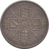 1887 DOUBLE FLORIN ( GVF ) 4 - DOUBLE FLORIN - Cambridgeshire Coins